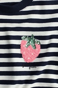 Robe T-shirt avec motif