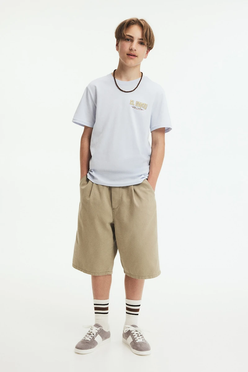 Cotton Carpenter Shorts