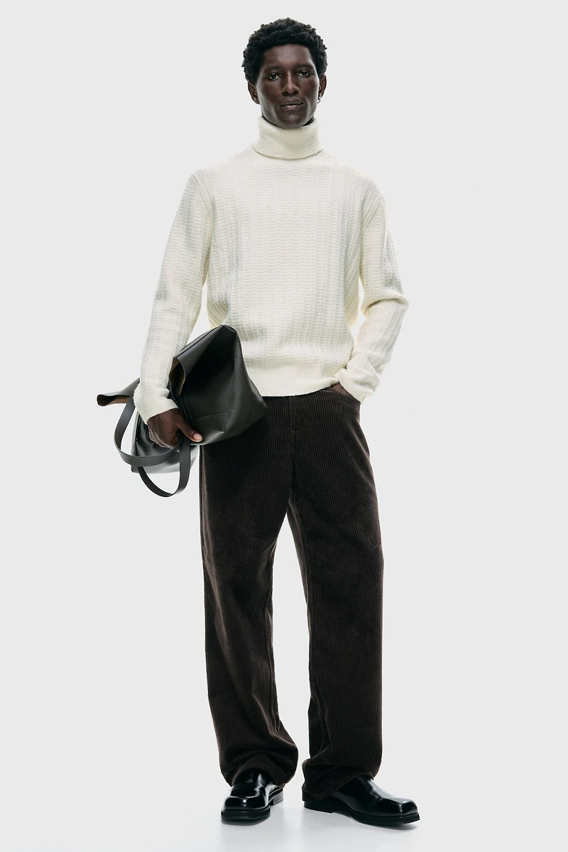 Regular-Fit Turtleneck Sweater
