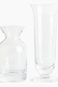 2-Pack Glass Mini Vases