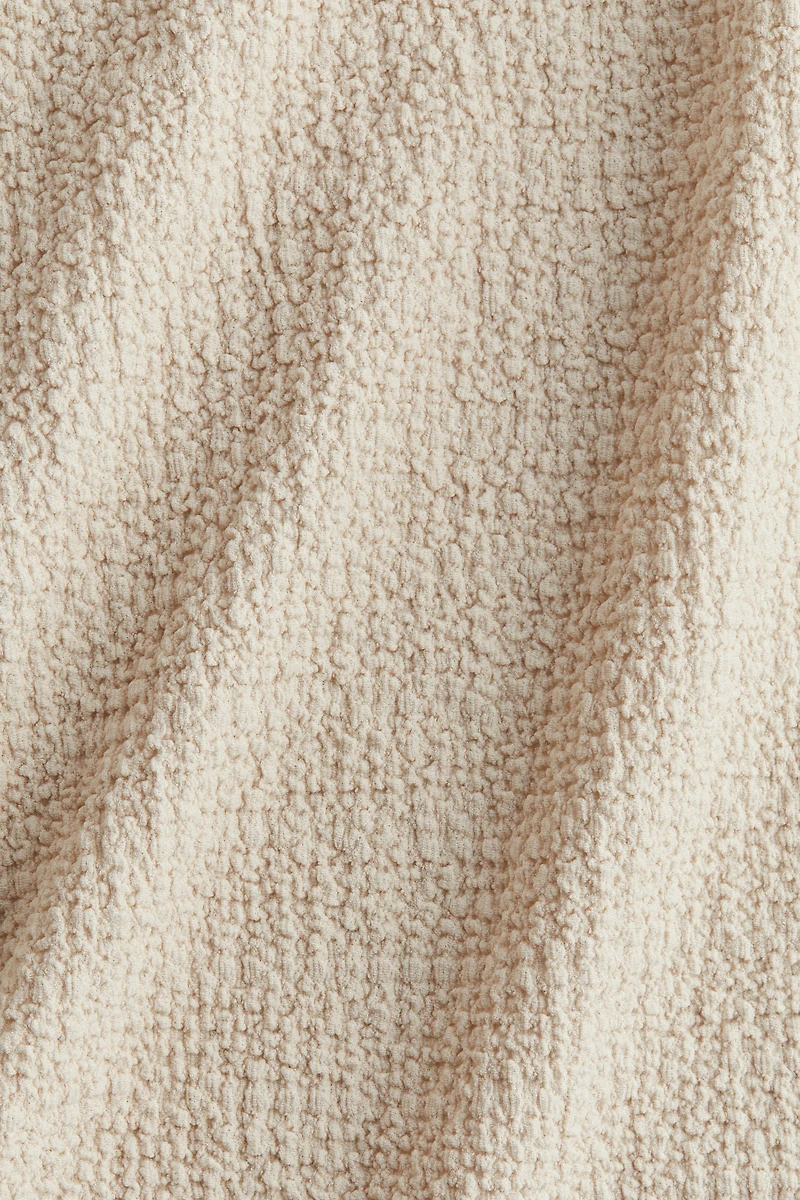 Haut en jersey texturé