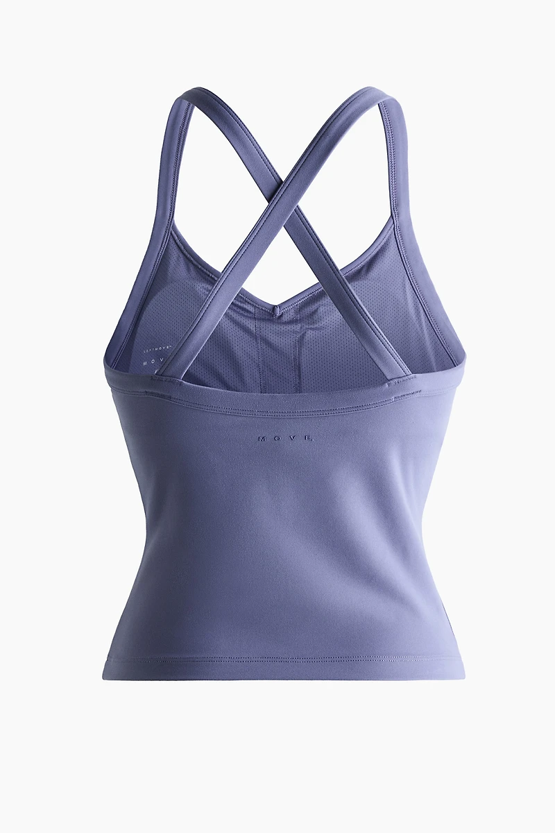 Shelf-Bra Sports Top with SoftMove™