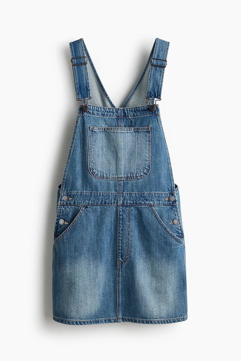 Denim Overall Dress