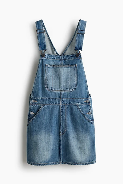 Denim Overall Dress