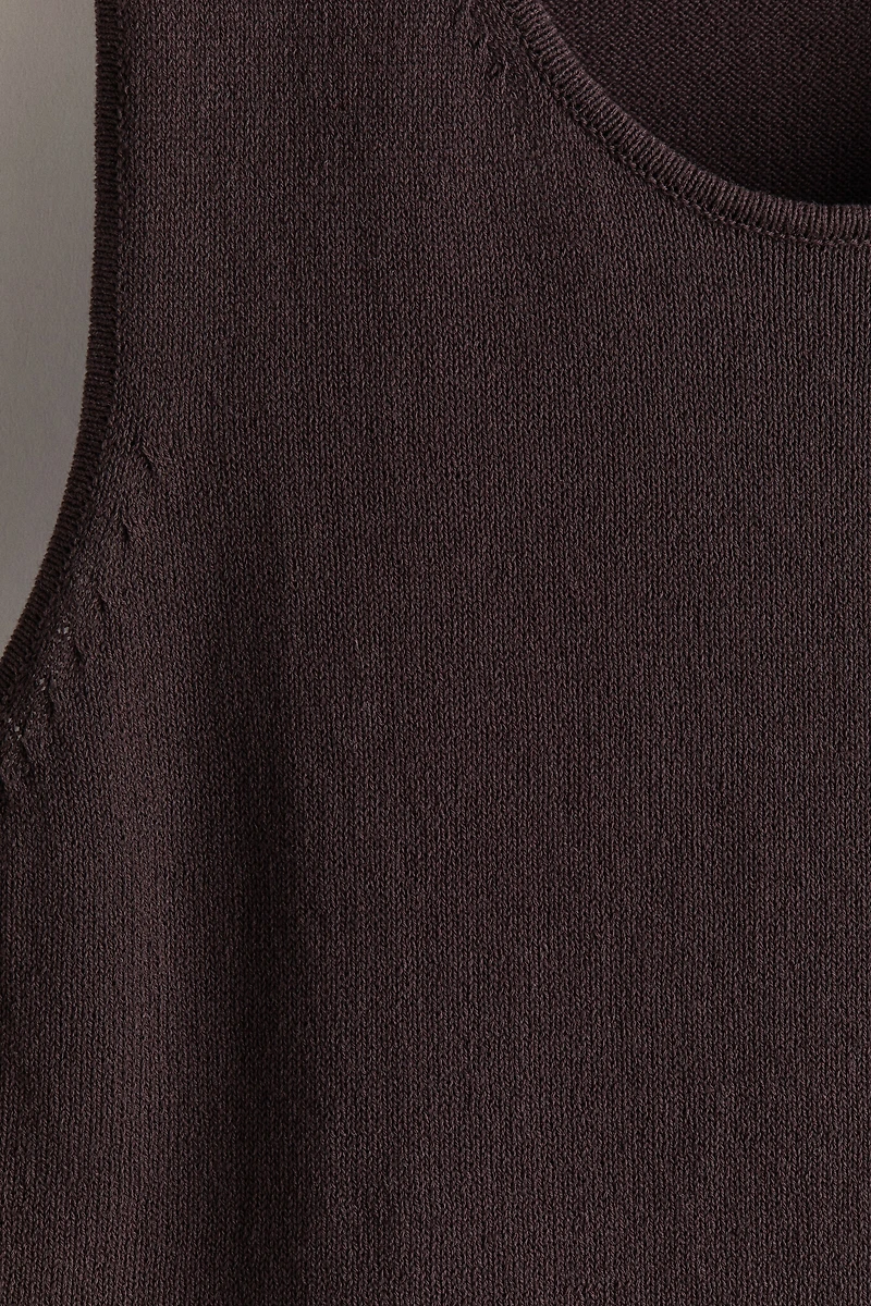 Regular-Fit Knit Tank Top