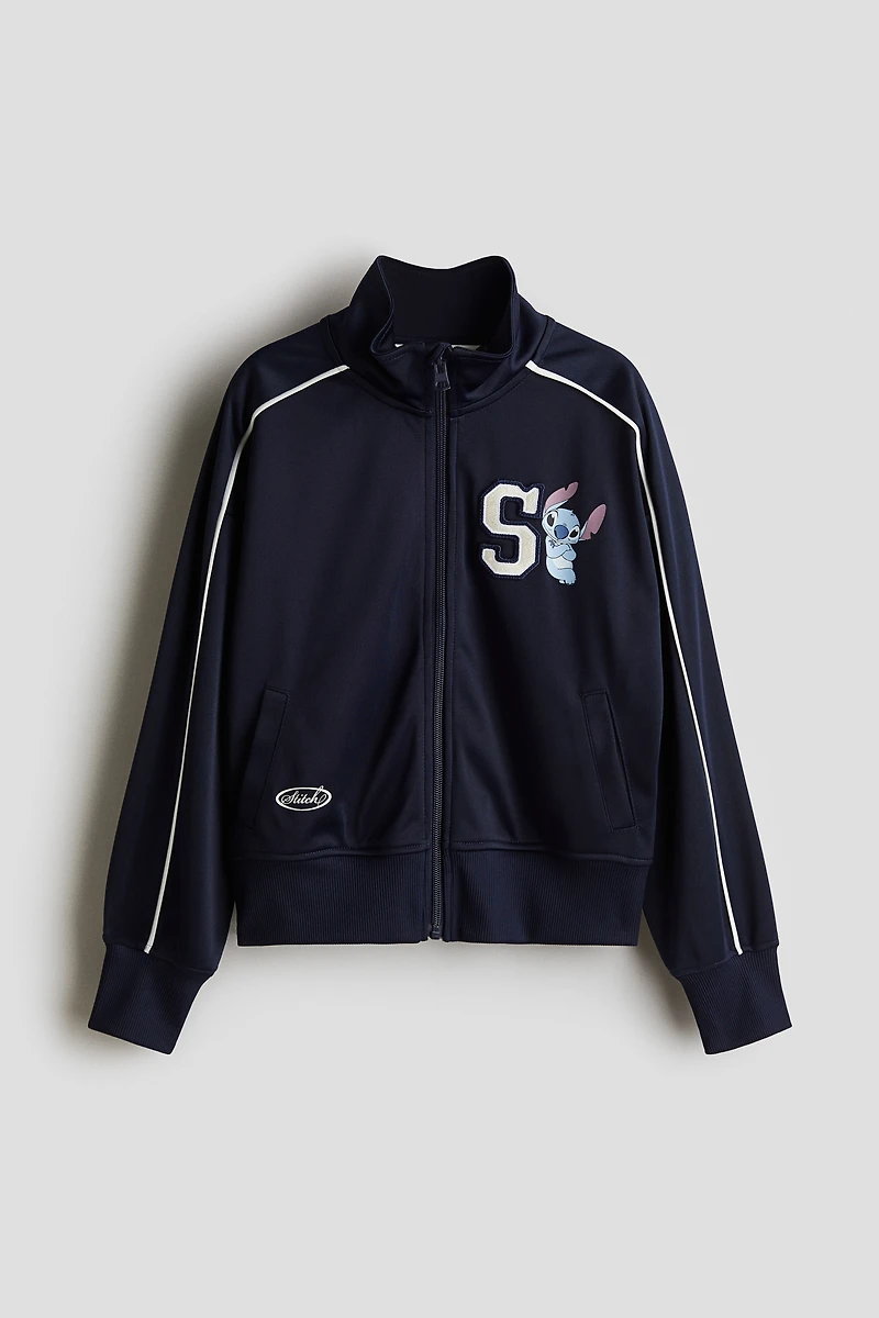 Veste de survêtement avec motifs