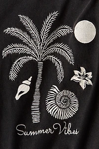 Oversized Embroidered T-Shirt