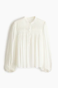 Blouse with Pintucks