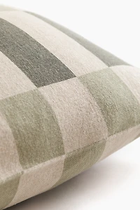 Linen-Blend Cushion Cover