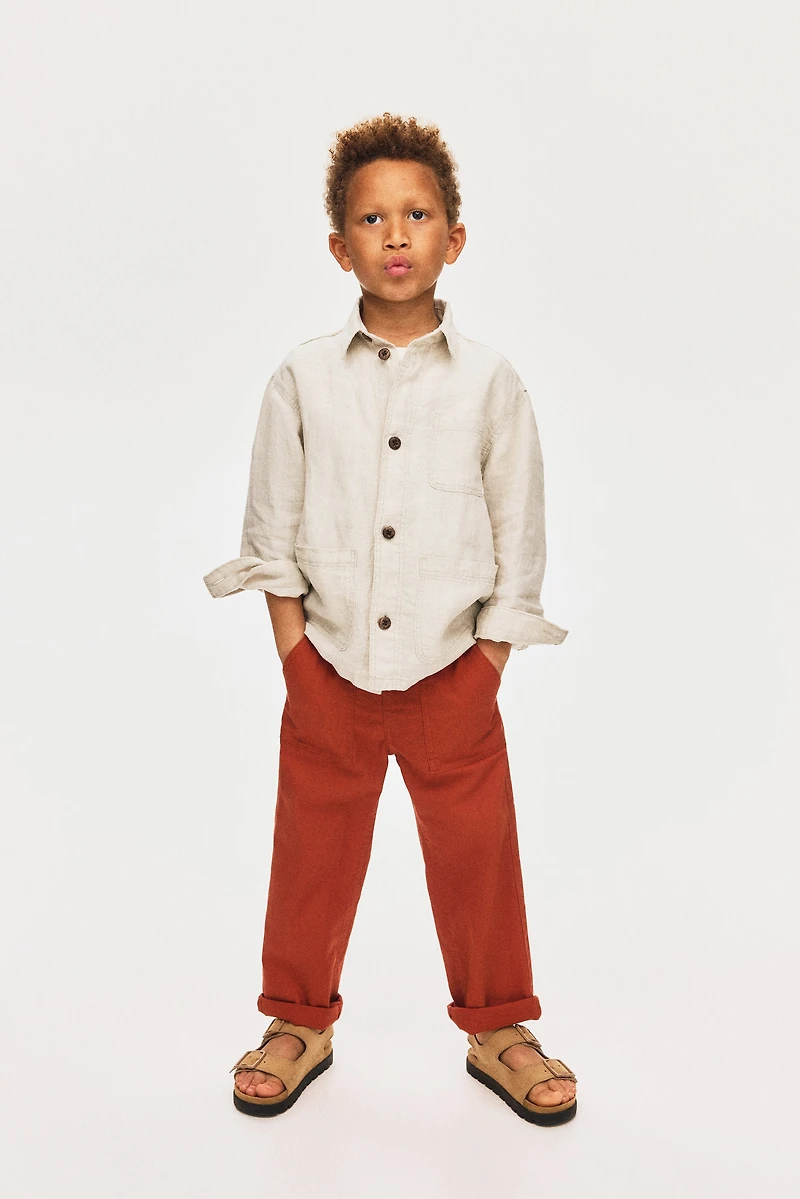Linen Overshirt