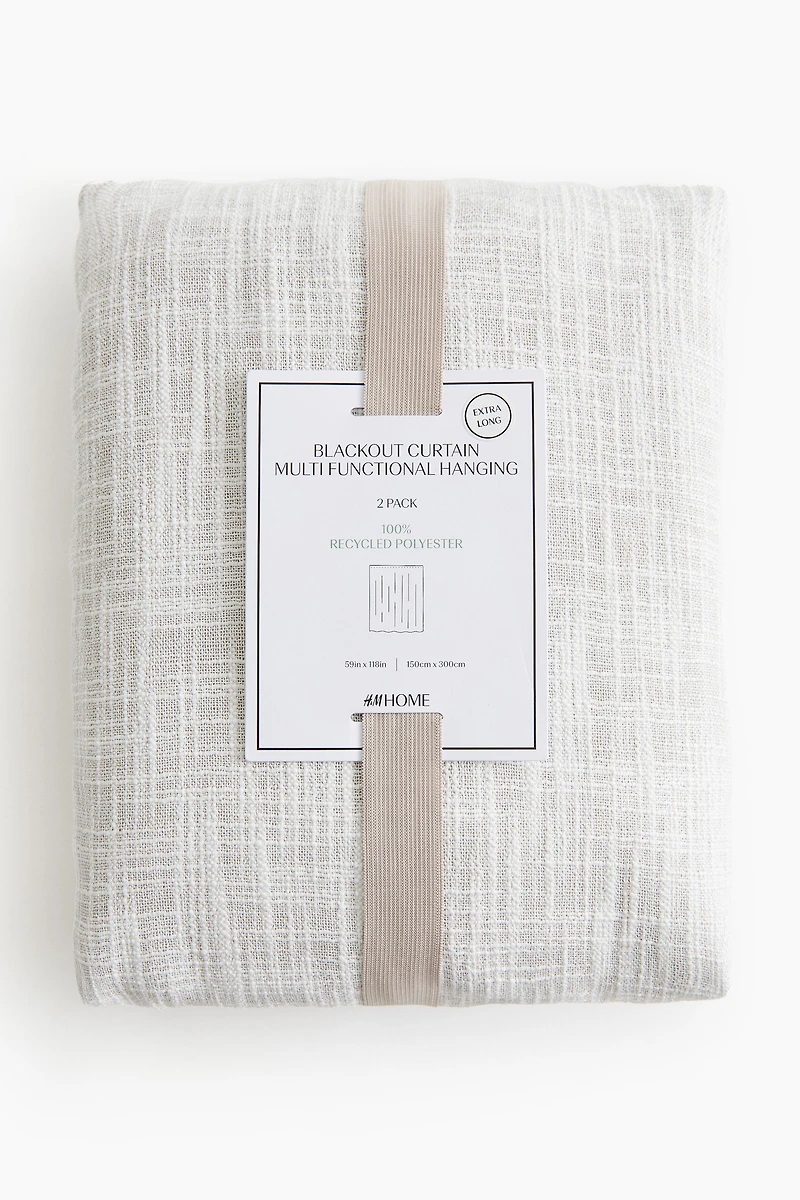 2-pack Blackout Curtain Panels