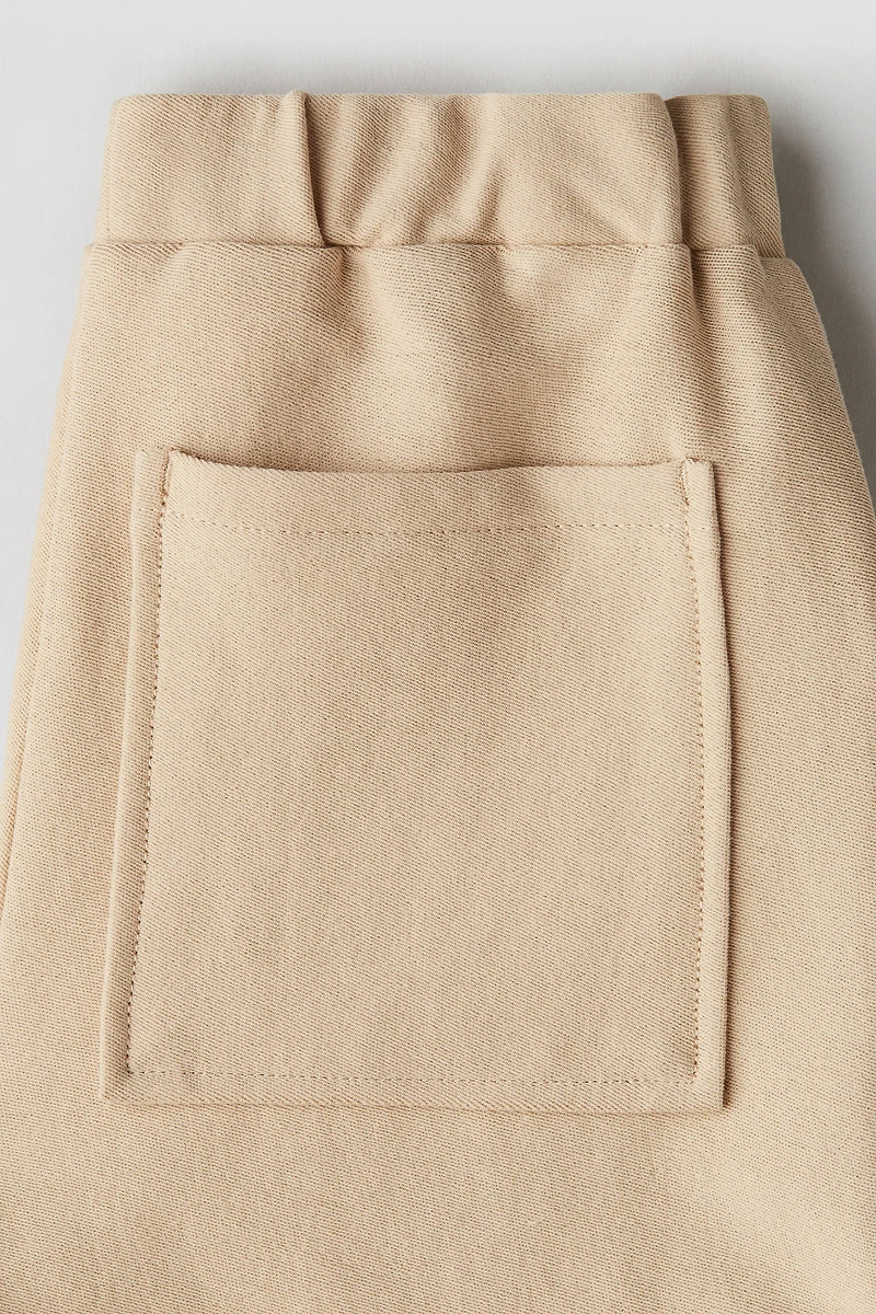 Loose-Fit Cotton Jersey Shorts