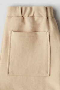 Loose-Fit Cotton Jersey Shorts