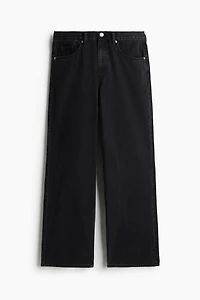 Loose Straight High Jeans