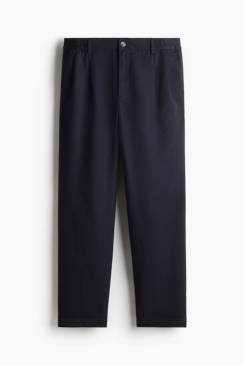Regular-Fit Lyocell-Blend Pants