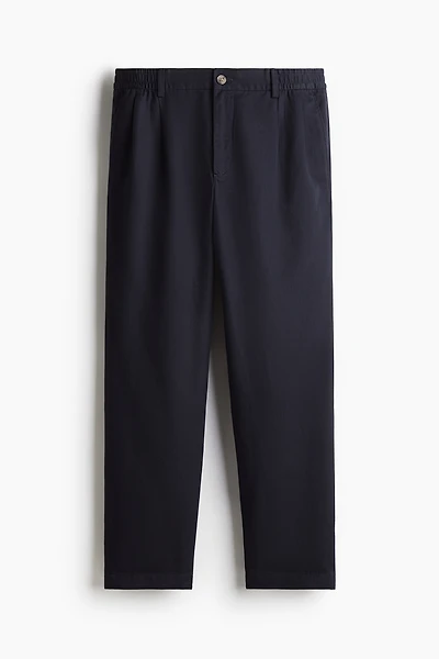 Regular-Fit Lyocell-Blend Pants
