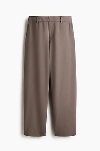 Dressy Barrel-Leg Pants
