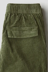 Pantalon de jogging cargo en velours côtelé