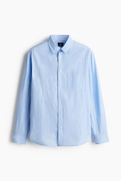 Regular-Fit Poplin Shirt