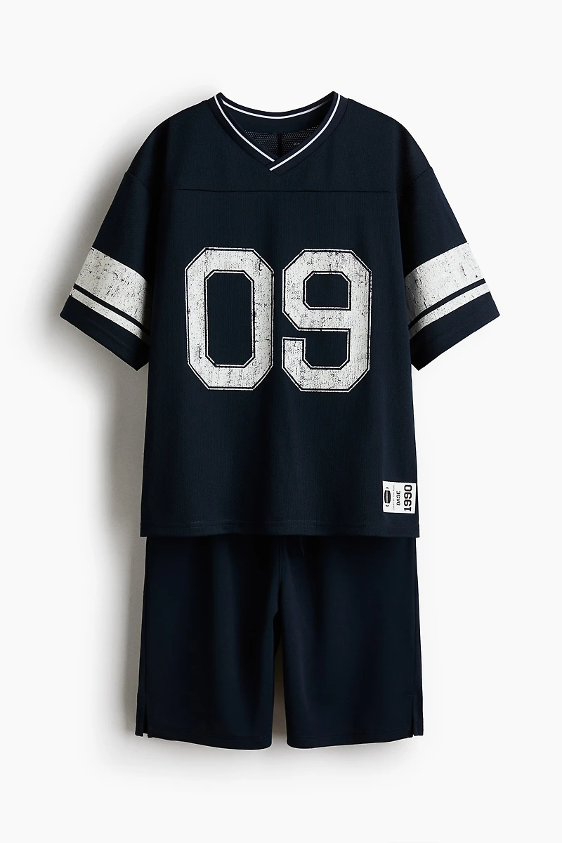 2-Piece Printed Sports Set with DryMove™