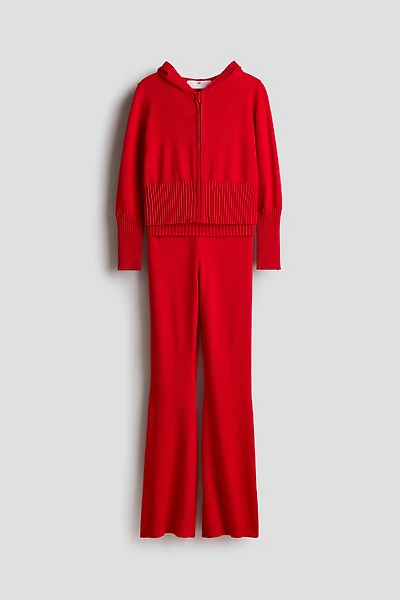 Ensemble 2 pièces en fin tricot