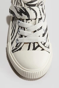 Cotton Canvas Sneakers