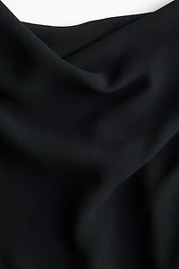 Cowl-Neck Dress