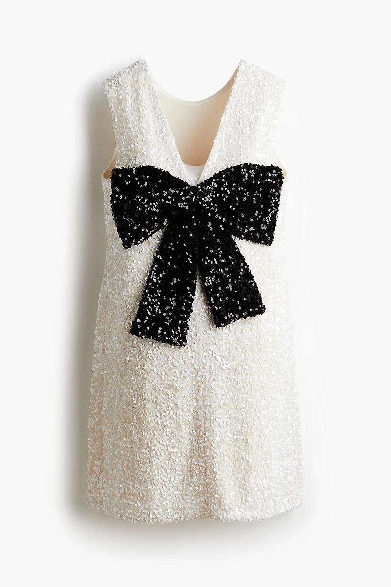 Robe MAMA à sequins avec boucle