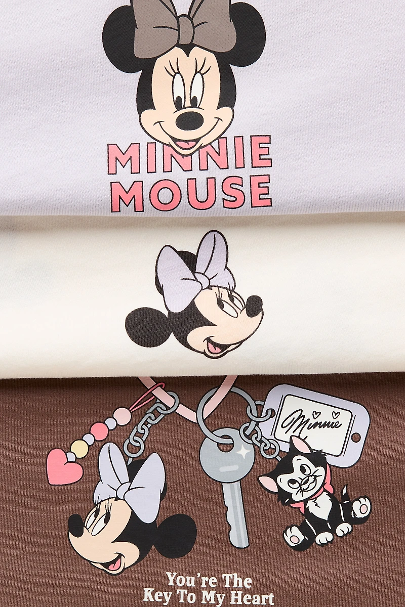 3-Pack Printed Cotton T-Shirts