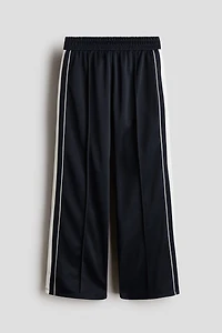 Wide-Leg Track Pants
