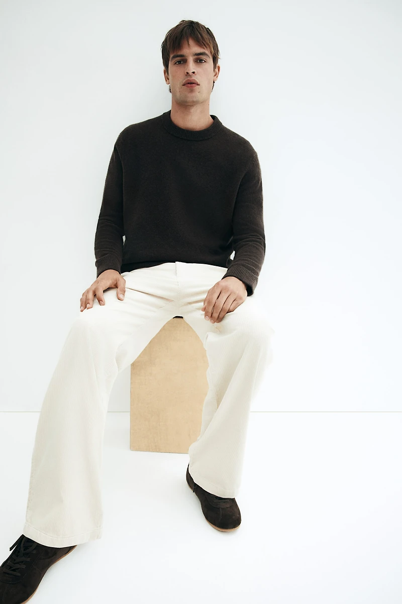 Relaxed-Fit Corduroy Pants