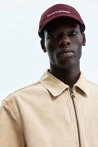 Cotton Jacket with Collar