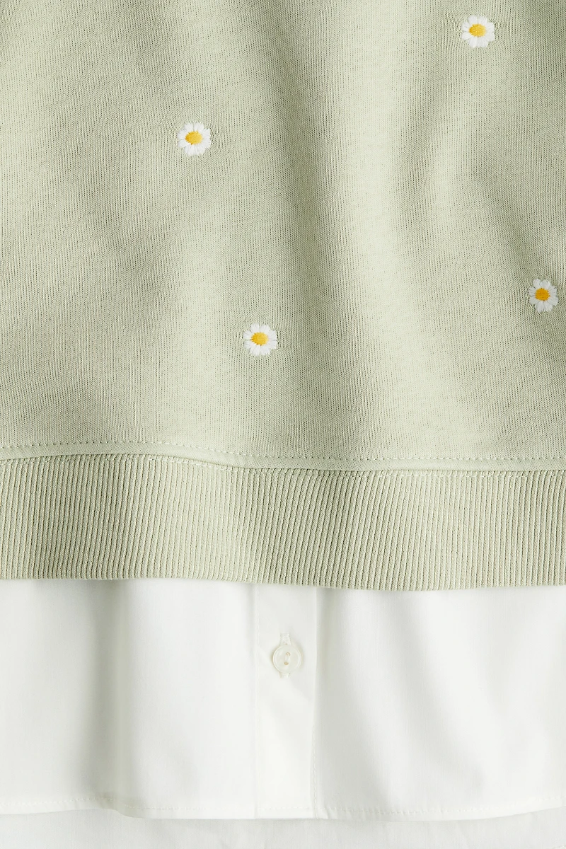 Double-Layer Sweatshirt