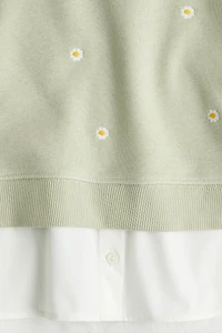 Double-Layer Sweatshirt