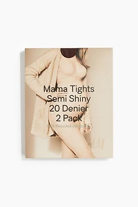 MAMA 2-pack Tights 20 Denier