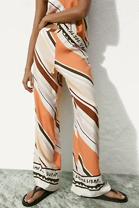 Printed Beach Pants