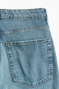 Jean Taille Haute Jambes semi-évasées