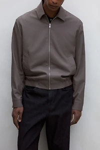 Veste coupe classique en sergé