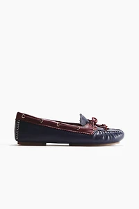 Mocassins en cuir