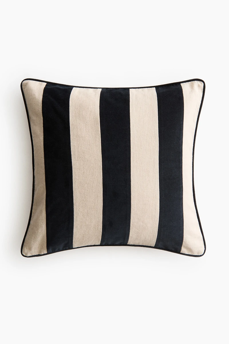 Linen-Blend Cushion Cover