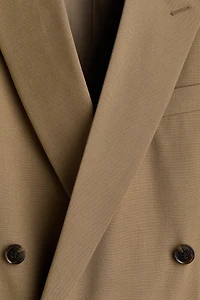 Relaxed-Fit Double-Breasted Jacket