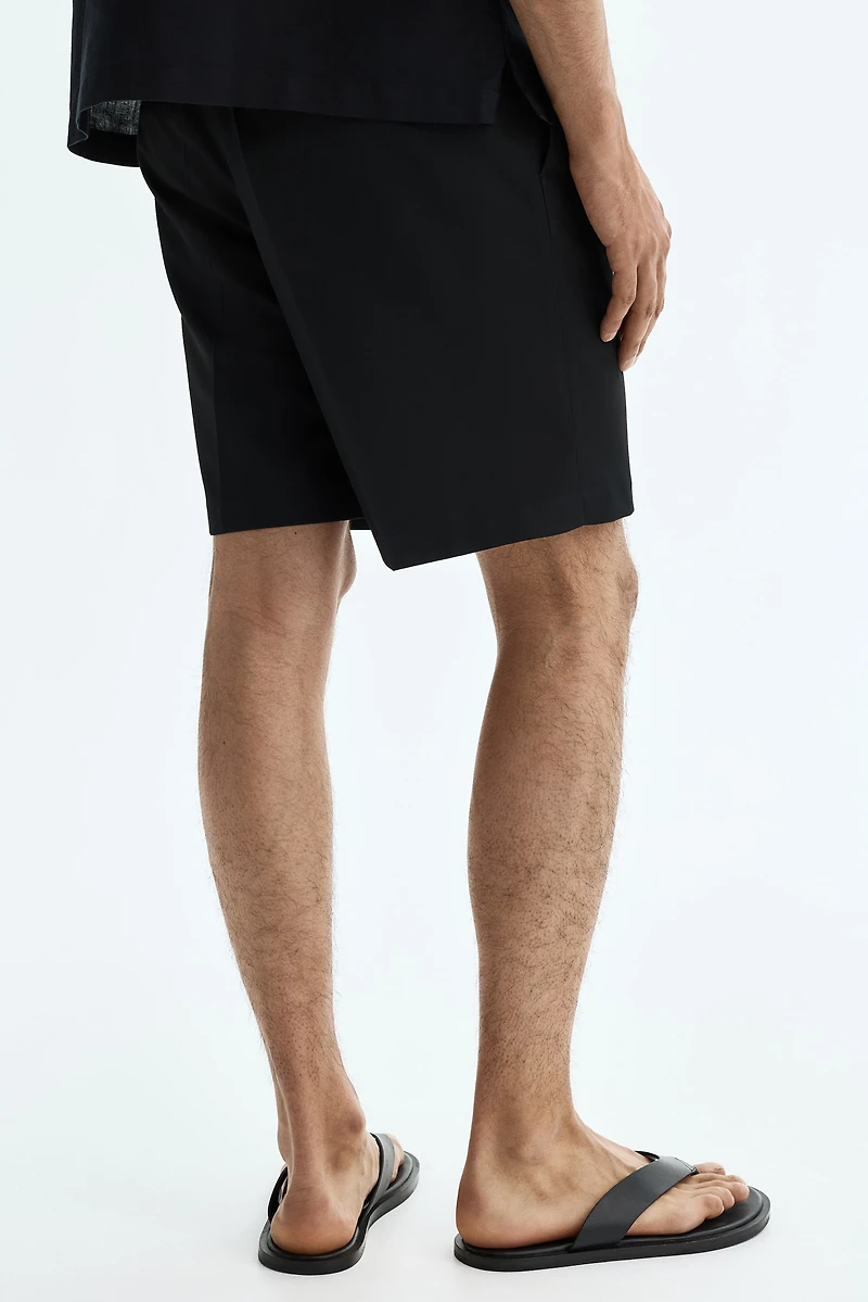 Loose-Fit Tailored Shorts