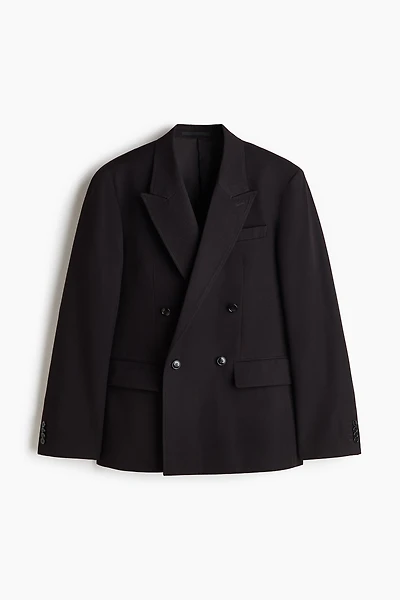 Regular-Fit Double-Breasted Jacket