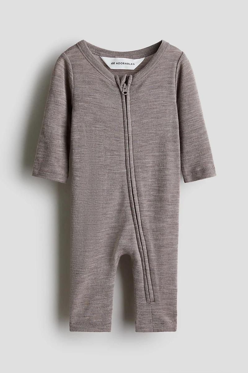 Merino Wool Jersey Jumpsuit