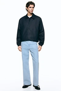 Cotton Jacket with Collar