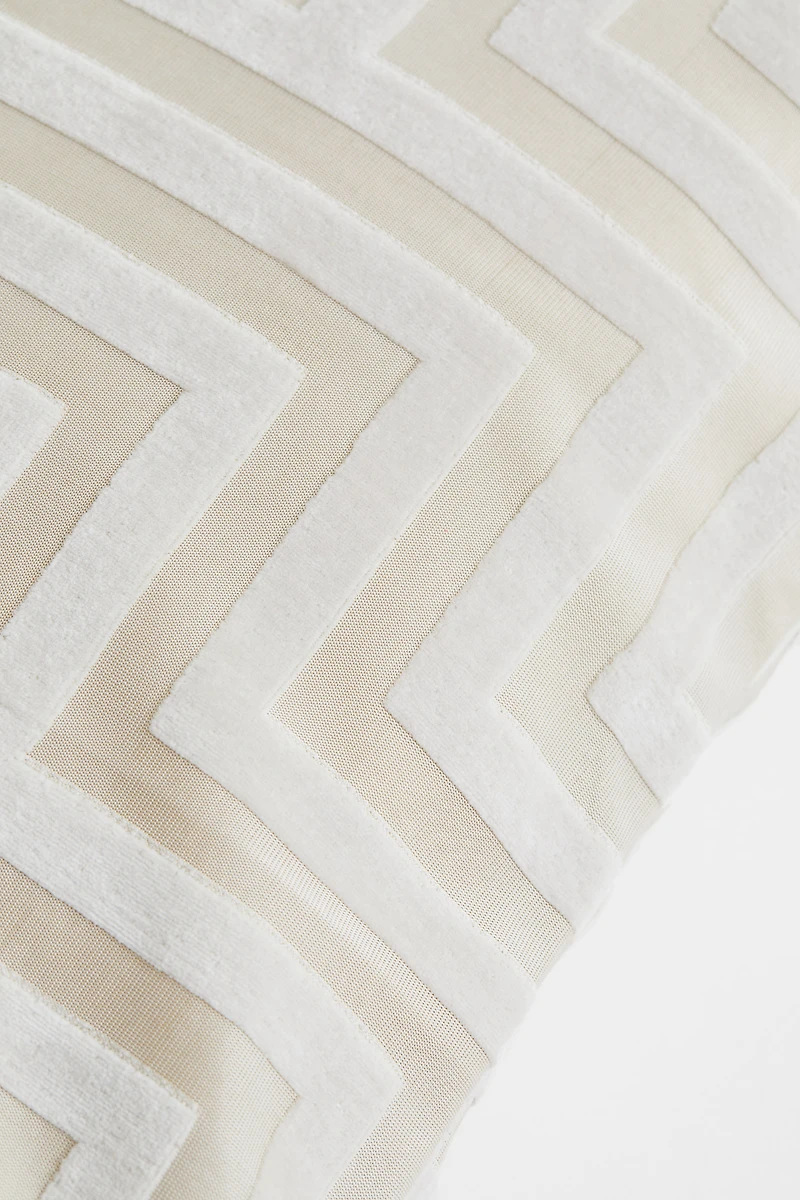 Housse de coussin en velours