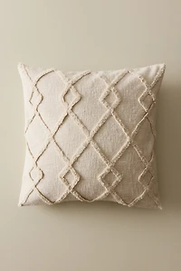 Tufted Cotton Cushion Cover