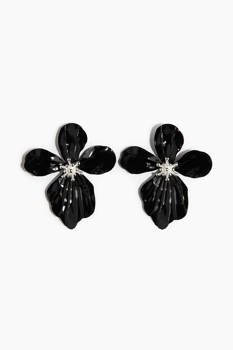 Flower earrings
