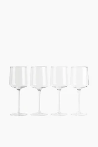 Lot de 4 verres à vin