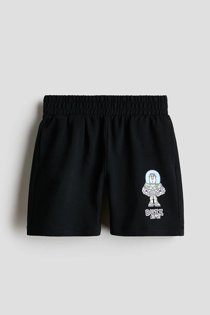 Sweatshorts with Printed Motif